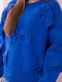 Sweatshirt mit Schleifen R9023 blau