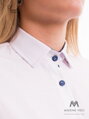 VERSABE Weißes Damen Hemd Slim Fit VS-DK1610