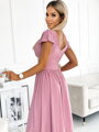Damenkleid 425-2 MATILDE rosa mit glitzer