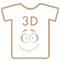 T-Shirts mit Aufschrift und 3D-Druck  |modischesachen.de