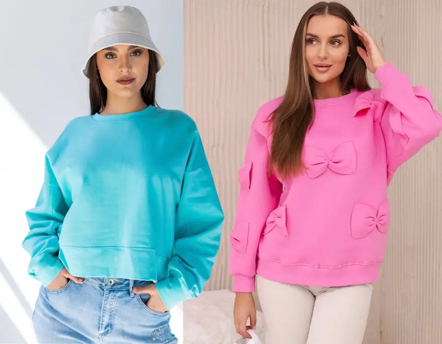 STYLISCHE FARBIGE SWEATSHIRTS