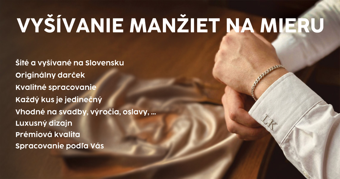 HAFT NA MANŻETACH NA MIARĘ