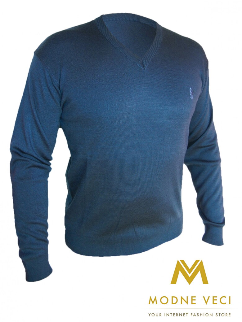 Męski sweter ciemny niebieski Męski sweter ciemny niebieski