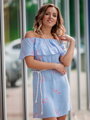 VERSABE Damen Sommerkleid VS-SA 1857 gestreift
