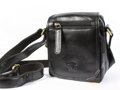 Praktische Ledertasche für Männer aus echtem Leder Wilde CBH-5047 schwarz