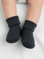 Dunkelgraue Kindersocken