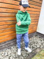 Modré chlapčenské tepláky TOMMY LIFE