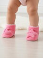Mädchen Krabbelschuhe Mebear rosa