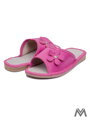 Kinder Lederhausschuhe Modell 05 rosa