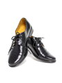 Jungen Partei Lederschuhe schwarz 83