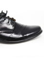 Jungen Partei Lederschuhe schwarz 83