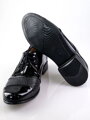 Jungen Partei Lederschuhe 156B schwarz lackiert