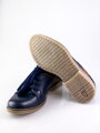 Chlapčenské detské kožené topánky 303 modré 