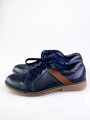 Chlapčenské detské kožené topánky 303 modré 