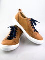 Jungen Turnschuhe mit Leder-Innensohle 310 Camel