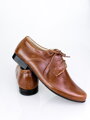 Festliche Jungen Halbschuhe 99 braun