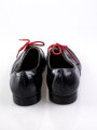 Festliche Jungen Halbschuhe 99A schwarz lackiert