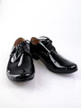 Jungen Kinderparty Lederschuhe schwarz 99