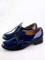 Junge Kinder Lederschuhe Partei 99 L blau