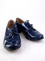 Junge Kinder Lederschuhe Partei 99 L blau