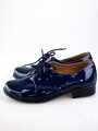 Junge Kinder Lederschuhe Partei 99 L blau