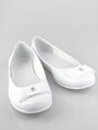 Dievčenské topánky na 1. sv. prijímanie 122 biele
