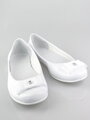 Mädchenschuhe für die 1. Heilige Kommunion weiß 122
