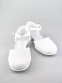 Mädchenschuhe für die 1. Heilige Kommunion weiß 189