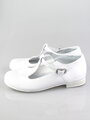 Dievčenské topánky na svadbu vzor 192 biele