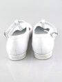 Dievčenské topánky na svadbu vzor 192 biele
