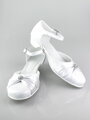Dievčenské topánky na 1. sv. prijímanie 90 biele 