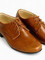 Festliche Jungen Halbschuhe 299 braun
