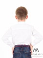 VERSABE Kinderhemd für Jungs VS-PK-1712-B weiß