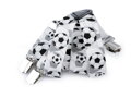 Kinder Hosenträger Fußball 650249 weiß