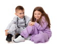 Detská tepláková súprava VSB KIDS sivá