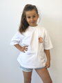Weißes Mädchen-T-Shirt VSB CAPYBARA