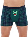 Weihnachtsboxer Rentier 007/75 grün