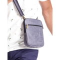 Herren Leder Crossbody-Tasche 1115-TGH navy