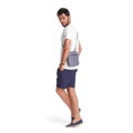 Herren Leder Crossbody-Tasche 1115-TGH navy