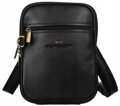 Luksusowa skórzana torba 1113-NDM BLACK