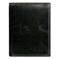 Pánska kožená peňaženka Cavaldi PRM-034-ZIP čierna