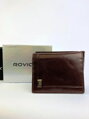 Pánska kožená peňaženka Rovicky CPR-034-BAR/6637 hnedá