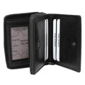 Herren Leder-Geldbörse Wild N014-VTK-D-RFID schwarz