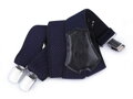 Herren Hosenträger Länge 120 cm Breite 3,5 cm Muster 650265 berlin blau