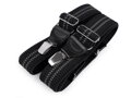 Herren Hosenträger Länge 120 cm Breite 4 cm Muster 650366 schwarz