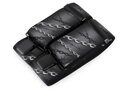 Herren Hosenträger Motorradfahrer Länge 120 cm Breite 4 cm 650369 schwarz