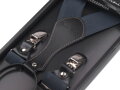 Herren Hosenträger in einer Geschenkbox 650313 blau-grau
