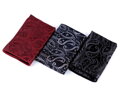 Herren Einstecktuch Paisley-Muster 770802 schwarz