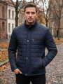 Herren Steppjacke dunkelblau