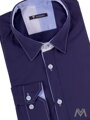 Herren Slim Fit Hemd VS-PK 1741 dunkelblau